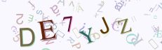This is a captcha-picture. It is used to prevent mass-access by robots. (see: www.captcha.net)